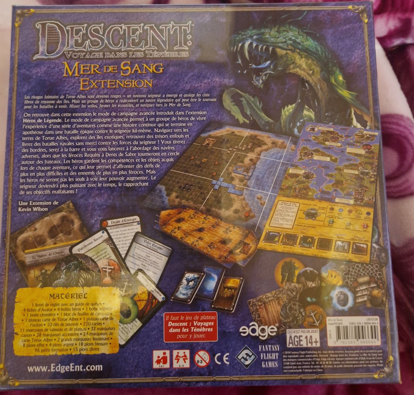 Spiele: Descent mer de sang – Neu und originalverpackt aus Volleges von flo_m72d 1