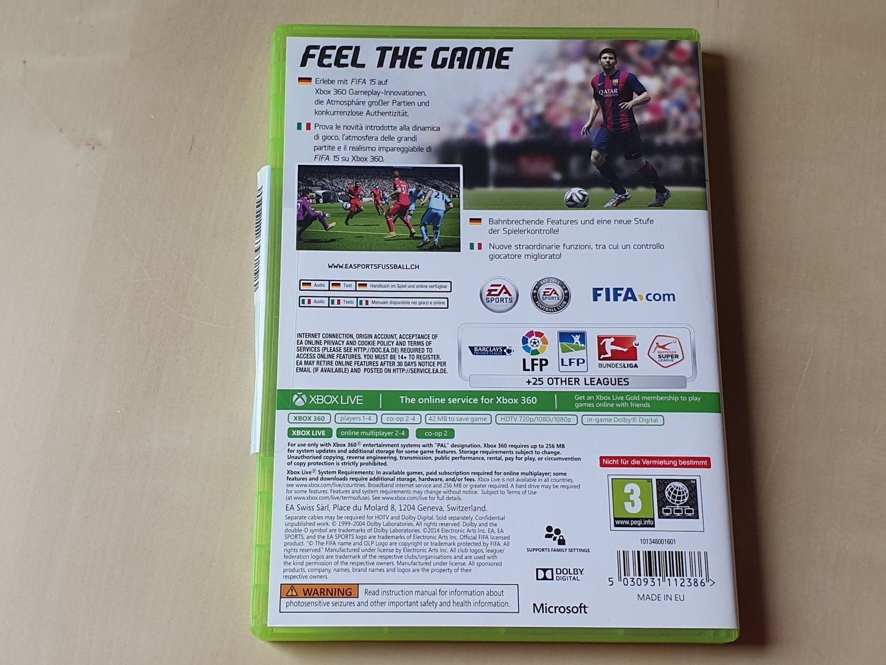 Microsoft Spiele: FIFA 15 – Gebraucht aus Stansstad von collectorsshop 1