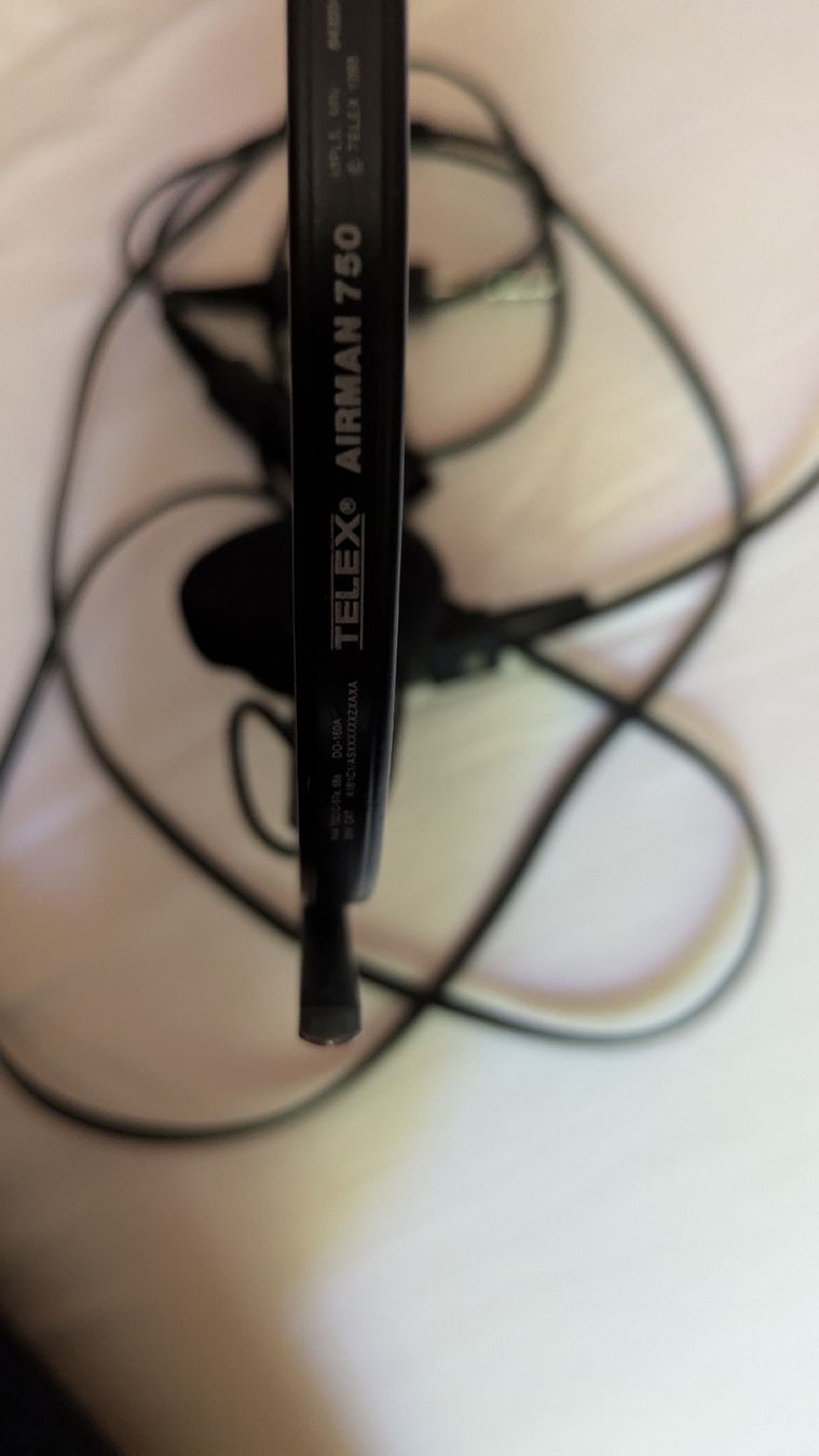 Casques audio: Telex 750 Aviation headset – D'occasion à Bruson par hbsui 2