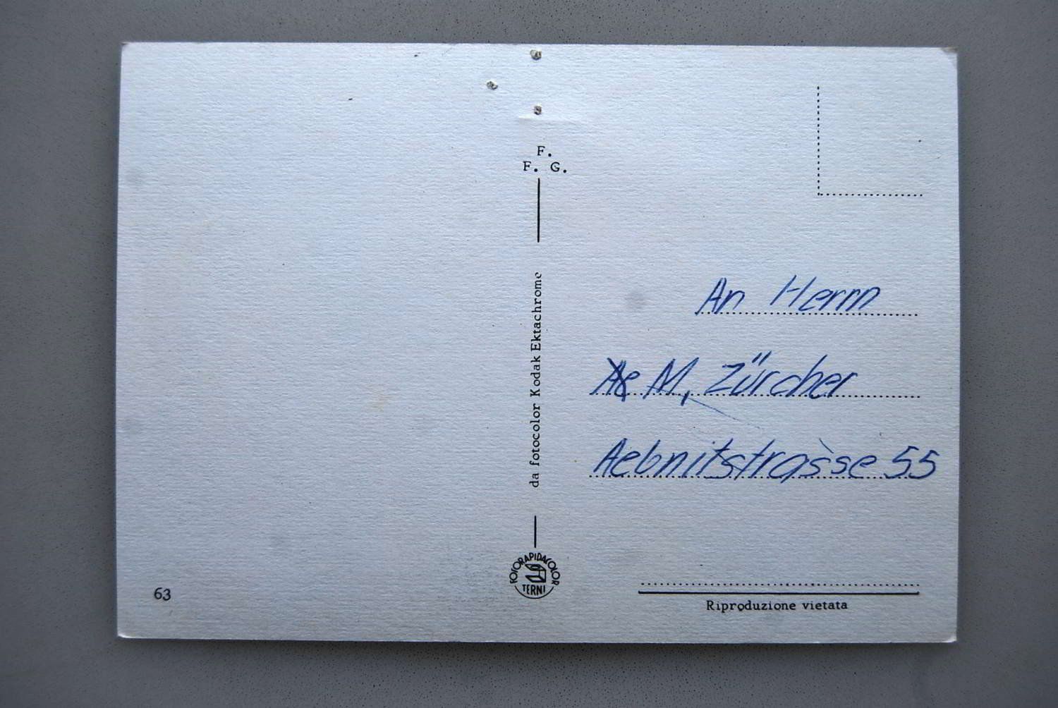 Cartoline postali: AK Porto Santo Stefano – Usato da Rüfenacht BE venduto da Toro06 1