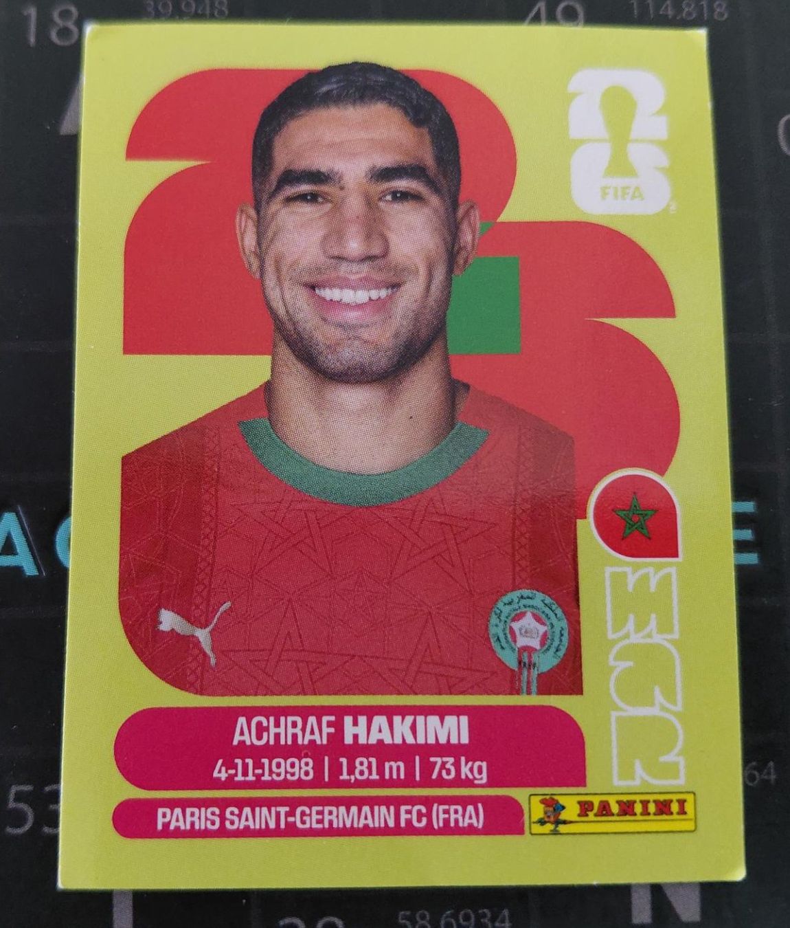 Panini Sammelbilder & Trading cards: MAR4 HAKIMI Panini – Neu und originalverpackt aus Gümligen von yzi_5kls