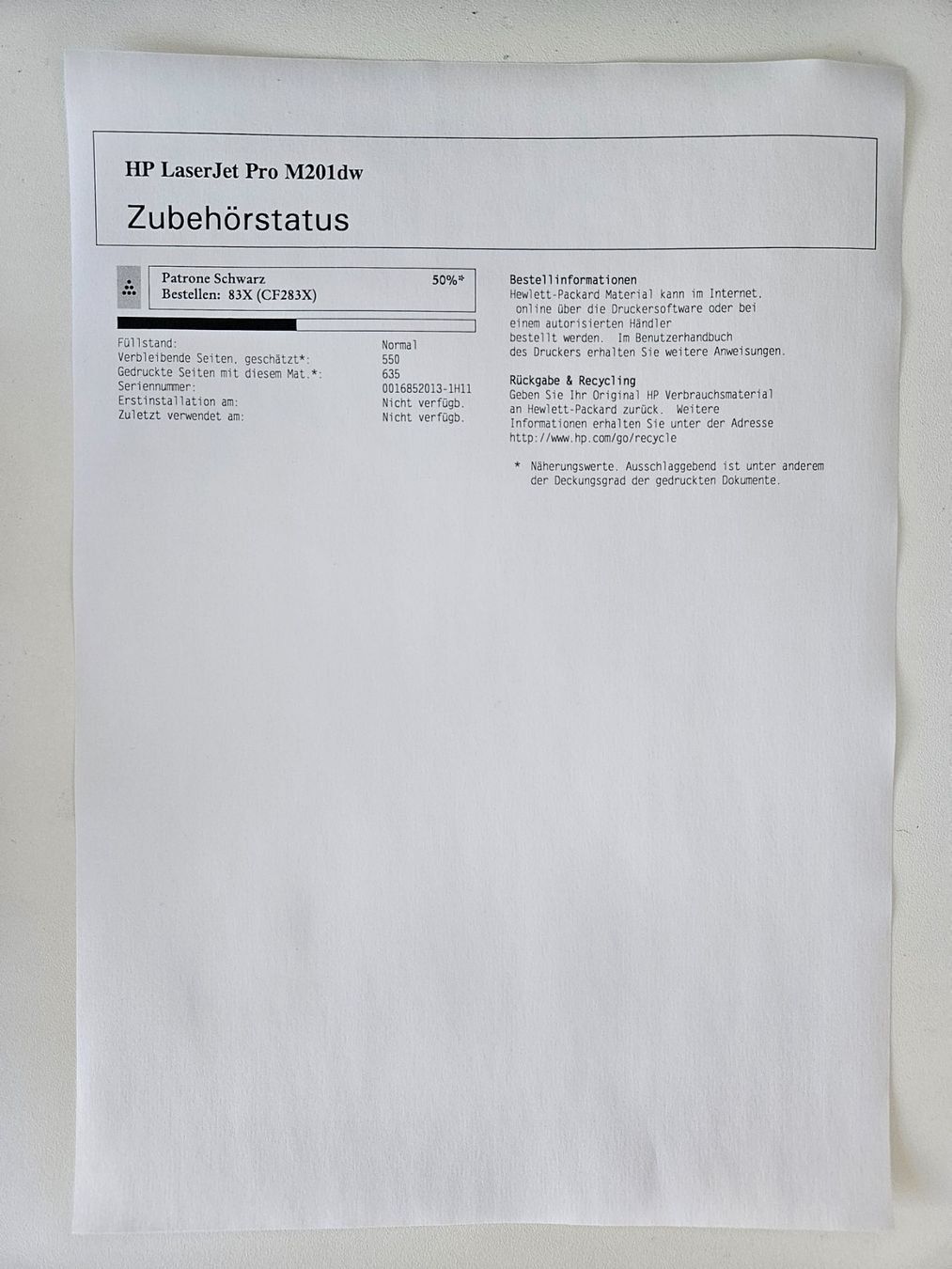 Hewlett Packard Stampanti: HP Laserjet Pro M201dw – Usato da Gerolfingen venduto da xtof 1