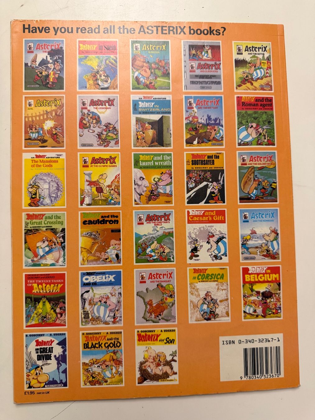 Fumetti: Asterix and the Black Gold Softcover – Usato da Münsingen venduto da Ganjam 2