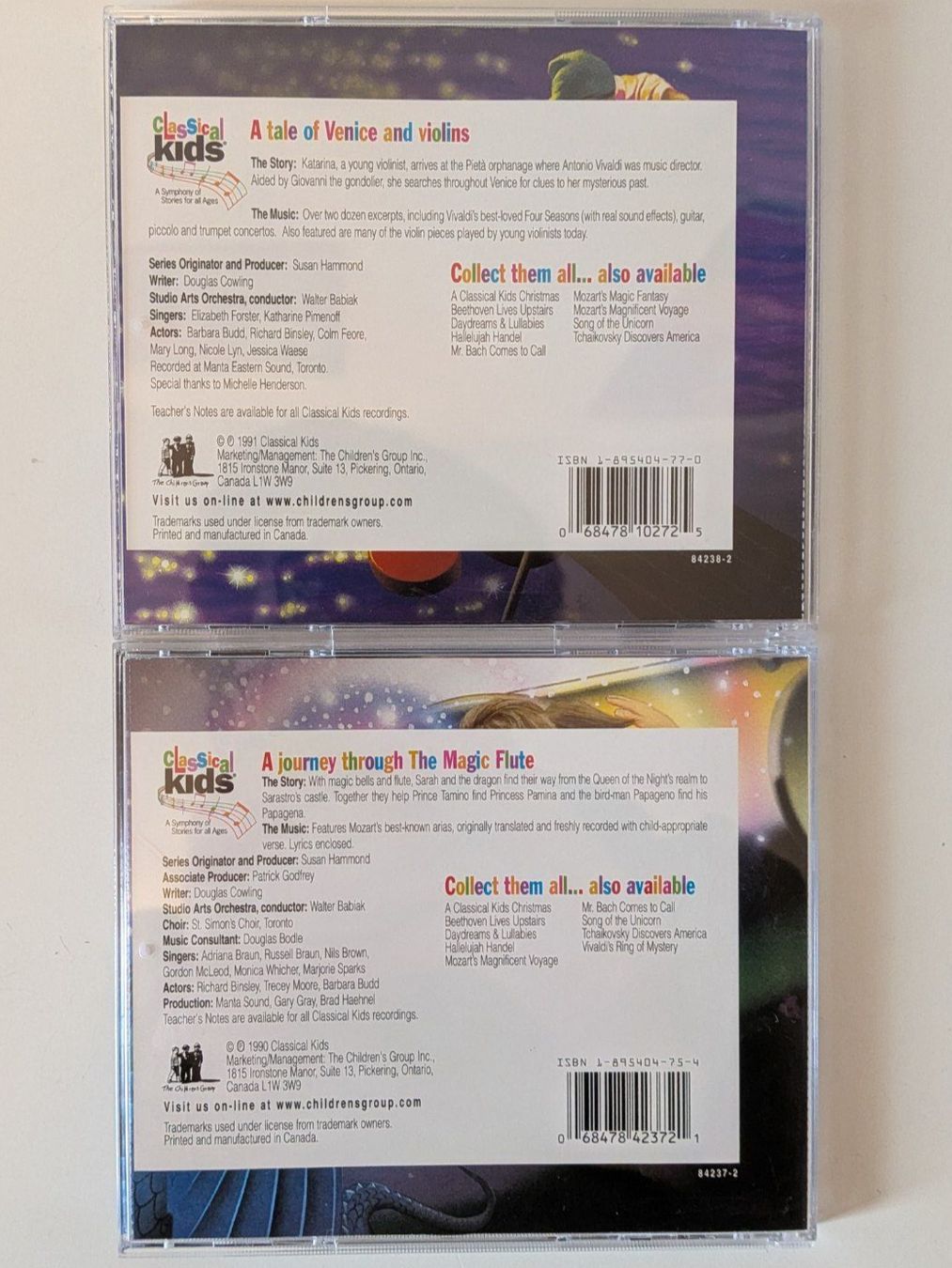 CD: 2 CDs Classical Kids Vivaldi & Mozart – Nuovo (secondo la descrizione) da Zürich venduto da Joba-Sell 2