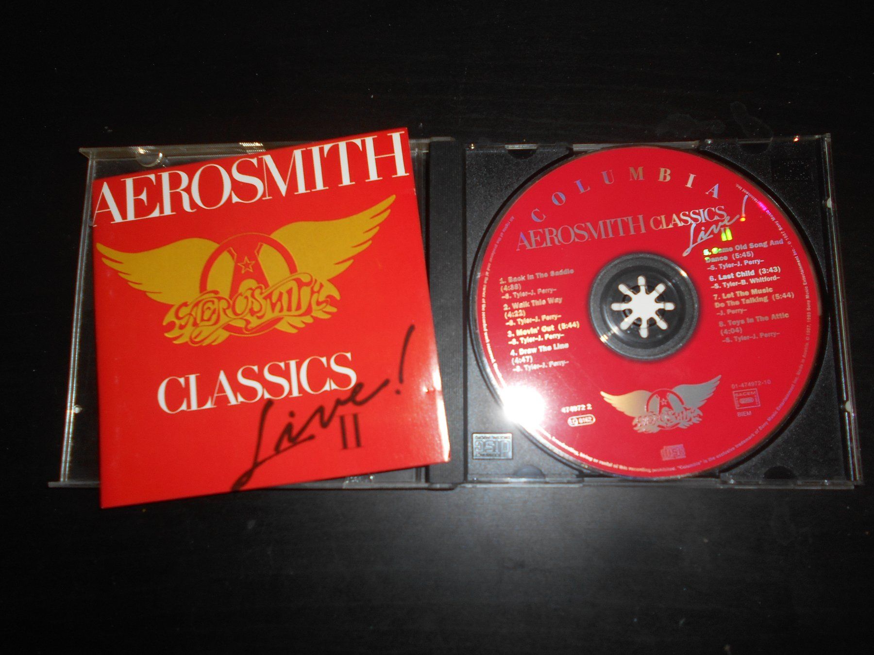 CDs: Aerosmith – Classics Live! II / 1987 – Gebraucht aus Aarberg von witchhunter01