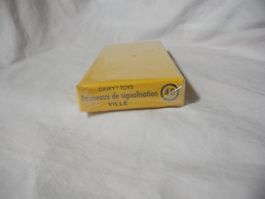 DINKY TOYS ATLAS  NO. 40 STRASSENSCHILDER PANNEAUX VILLE