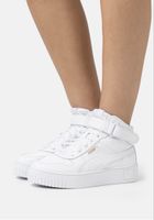 PUMA CARINA STREET MID - Baskets montantes - white/gold