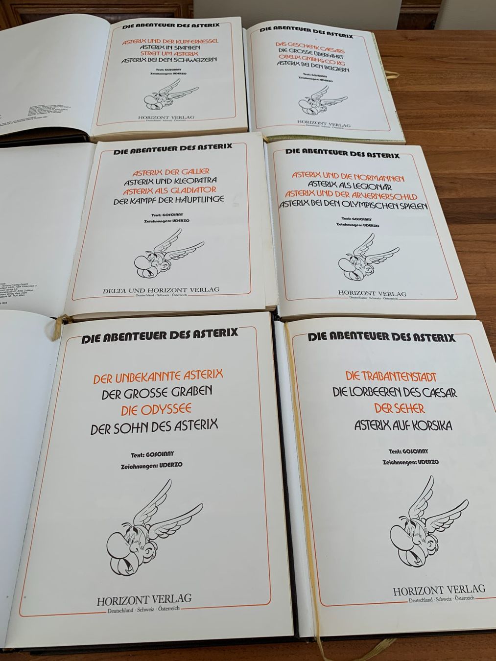 Fumetti: 6X ASTRIX Sonderausgaben Lederbände – Usato da strengelbach venduto da anjlein 4