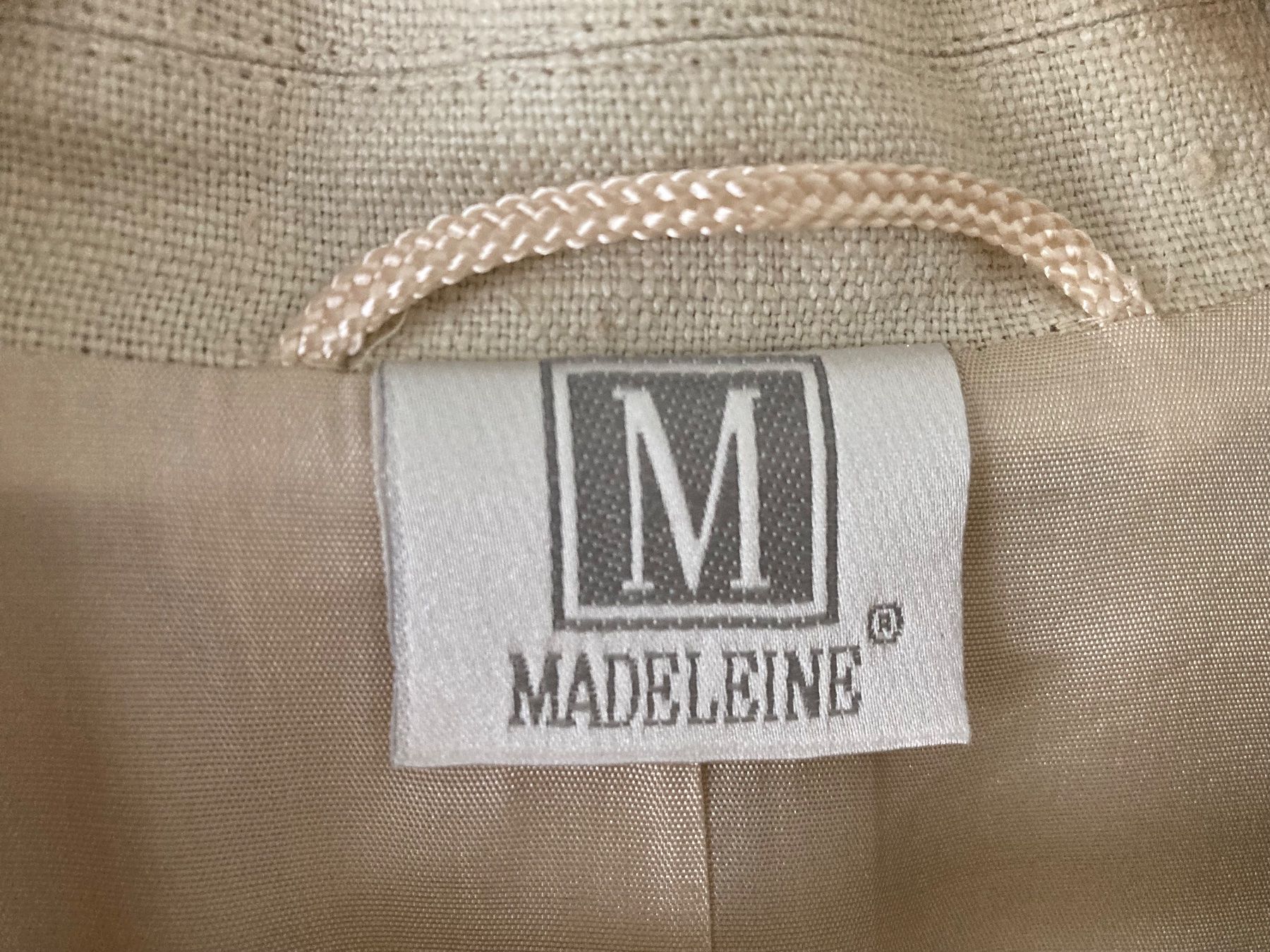 Madeleine Jacken: Leinen Blazer in  Beige – Neu (gemäss Beschreibung) aus Grüt (Gossau ZH) von Air8k3m 7