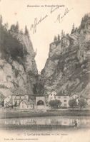 Le Locle (NE) – Col des Roches, Schweizer Seite mit Tunnel