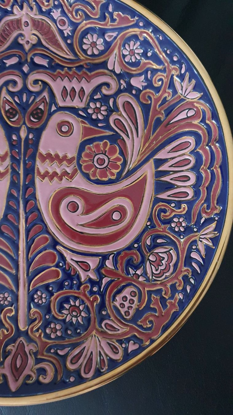 Piatti: sehr schöne Teller hand-made(Keramikteller – Usato da Winterthur venduto da Ywan1 5