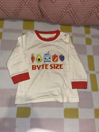 New with tags slogan t-shirt 12-18months/80-86cm