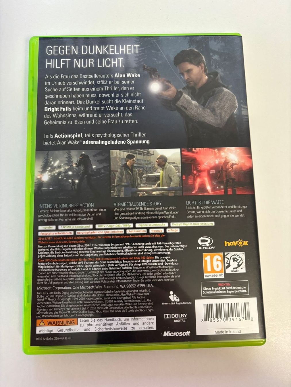 Giochi: Alan Wake (XBOX 360) – Usato da Herisau venduto da Seyashop1 2