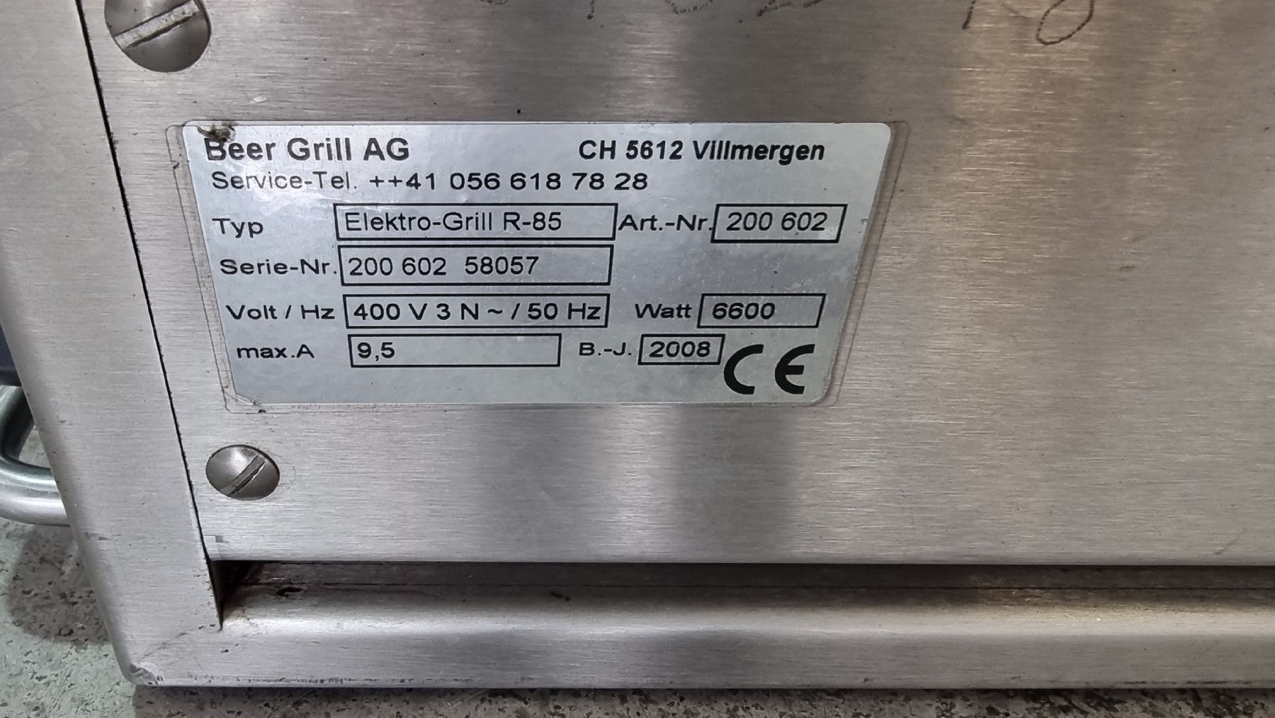Griglie: Beer Elektro-Grill R-85 – Usato da Dietikon venduto da mor_h7by 4