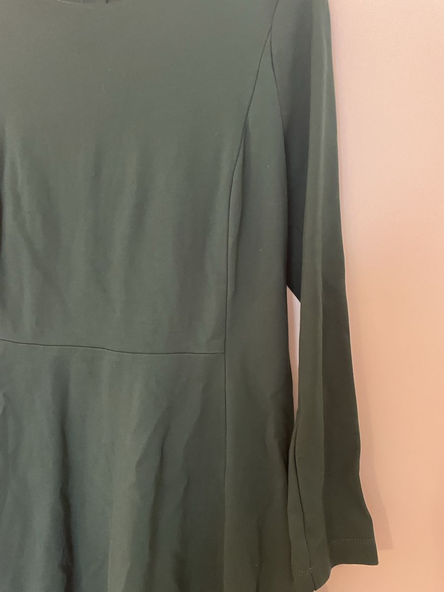 Vestiti: M&S Collection Kleid, Gr. 44, Grün, dicker Baumwollstoff – Usato da Münchenstein venduto da FamilieUlmi 4