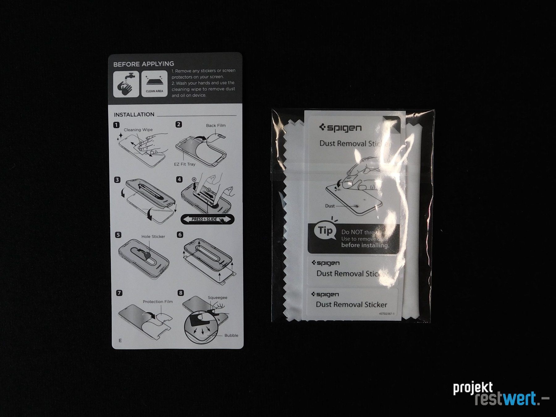 Spigen Cover & Protezioni schermo: Schutzglas von SPIGEN – Nuovo (secondo la descrizione) da Bülach venduto da restwert_buelach 4