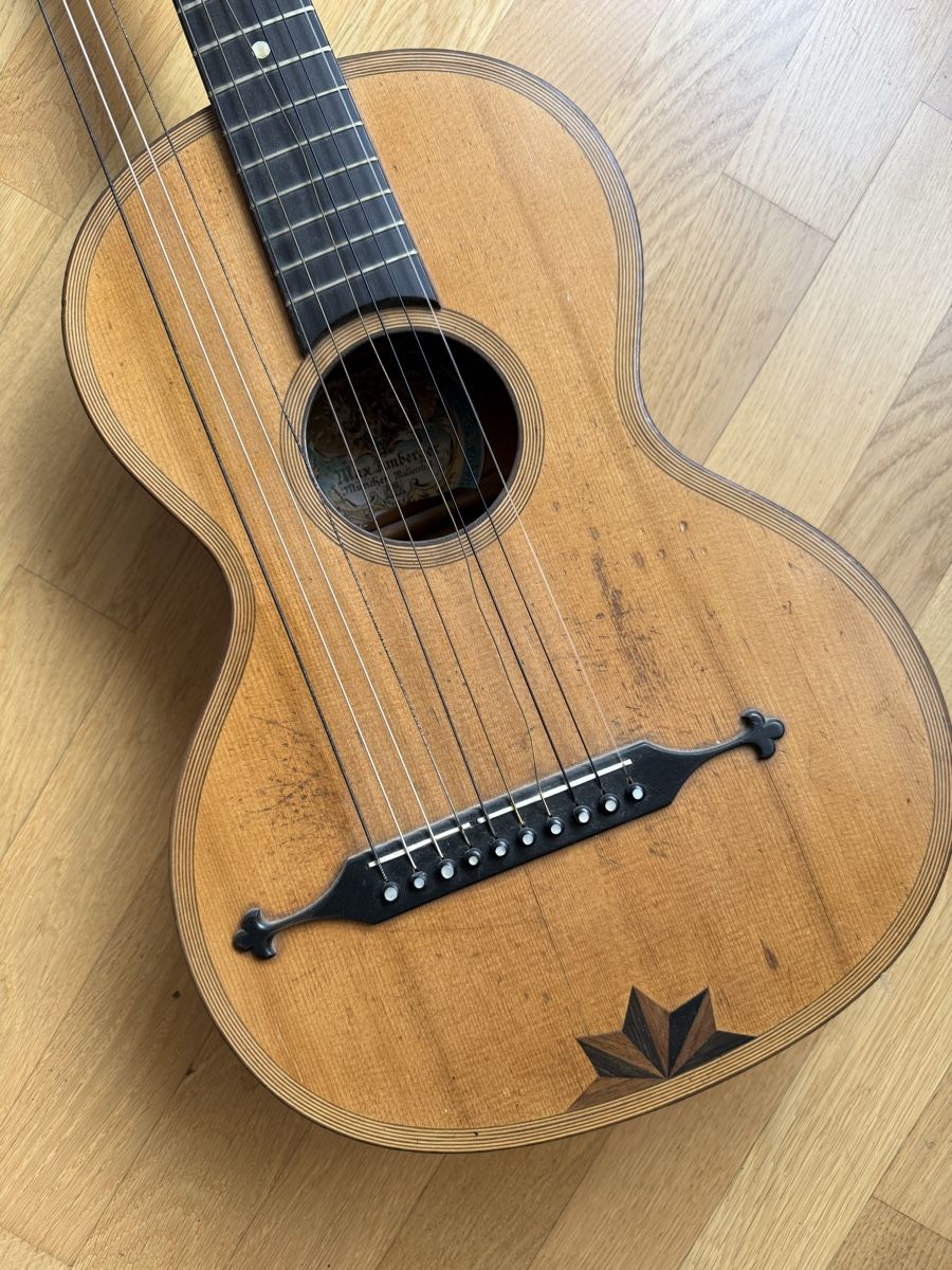 Musikinstrumente: Antike Gitarre Max Amberger München  – Gebraucht aus Goldach von Donpancho 1