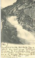 Teufelsbrücke - Wasserfall + 1904 TOP