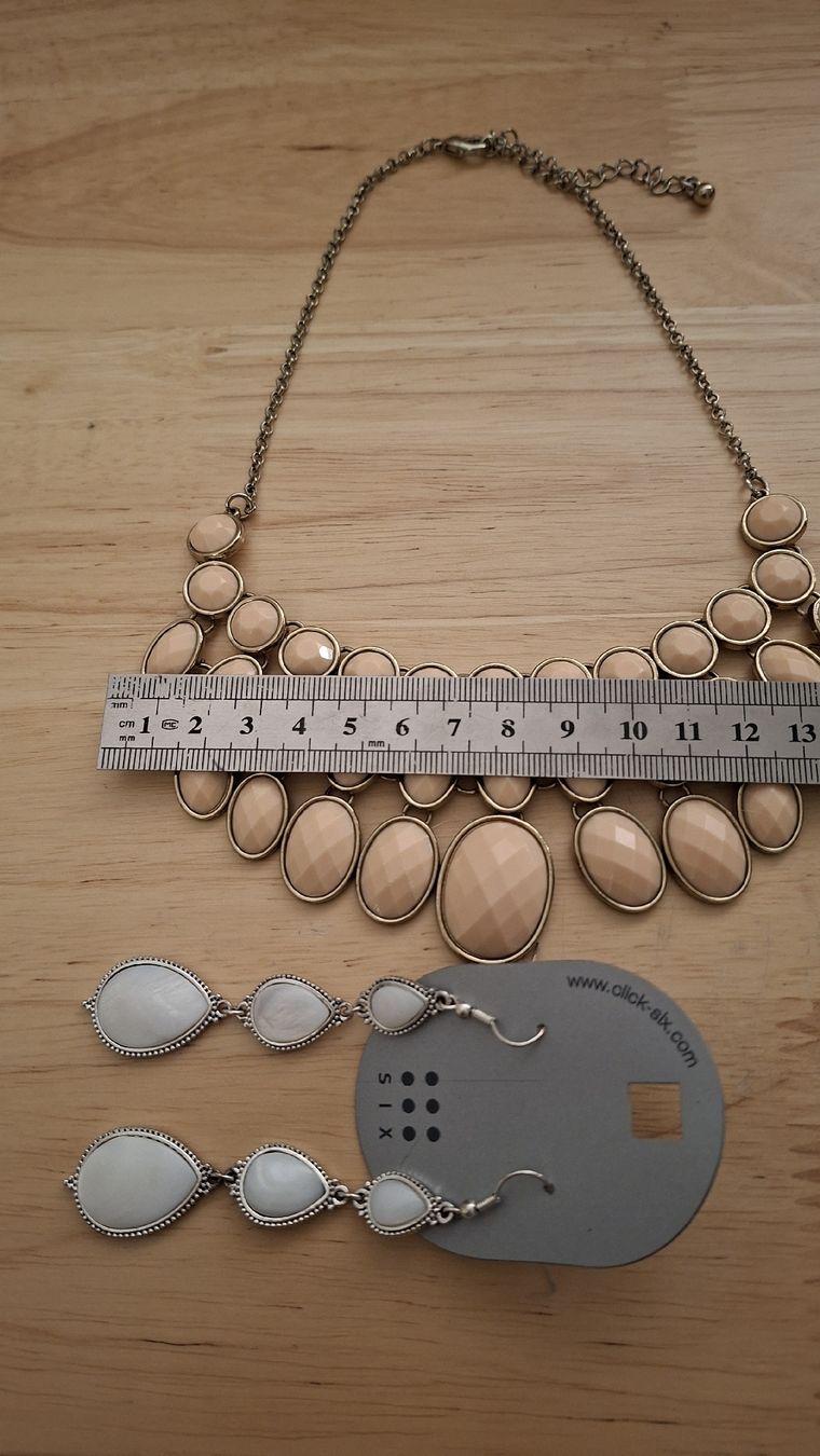 Altri gioielli: Statement Kette und Ohrringen, neu! – Nuovo (secondo la descrizione) da Kriens venduto da Wolly85 1