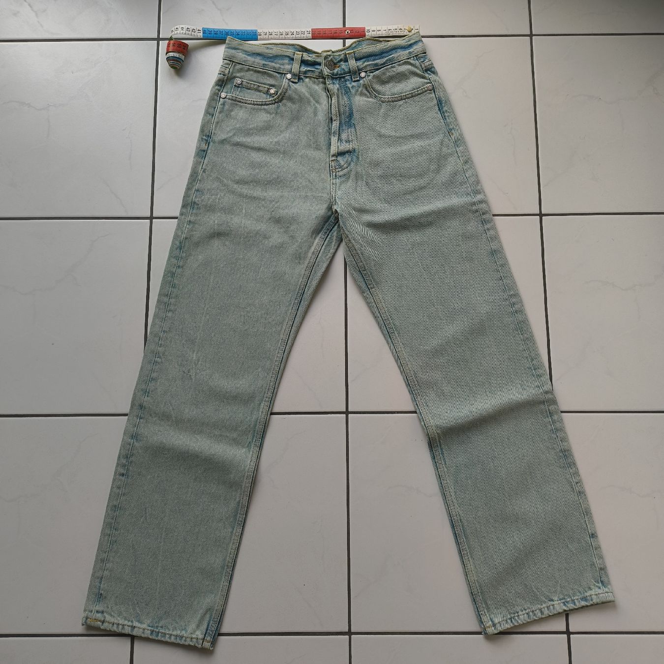 Palm Angels Jeans: Palm Angels Jeans, hellblau, Grösse 30 – Nuovo e nell'imballaggio originale da Uitikon Waldegg venduto da PJLS1 1