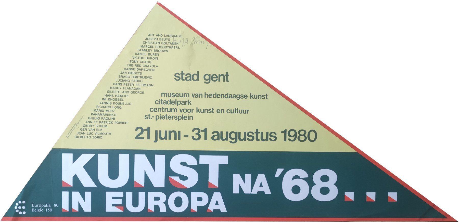 Foto & Immagini: PLAKATE - JOSEPH BEUYS - KUNST IN EUROPA – Usato da Goldach venduto da Gaip