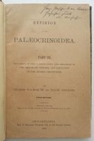 Rev. of the PALAEOCRINOIDEA, 1886, sign.
