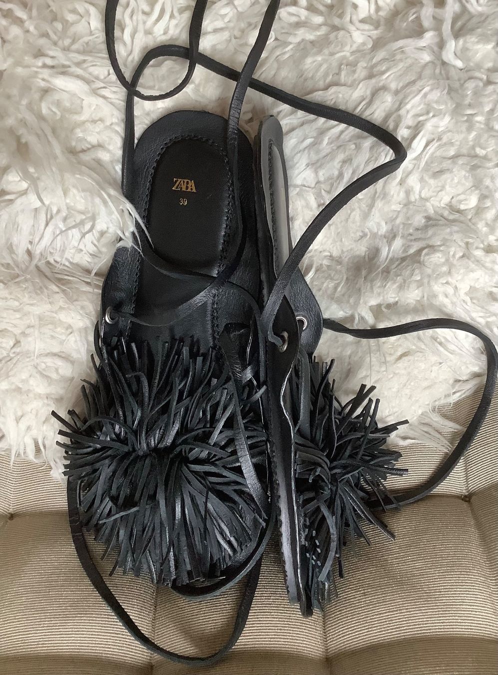 Zara Scarpe da donna: Zara StudioLeder  Sandalen – Nuovo e nell'imballaggio originale da Zug venduto da natiak01 4