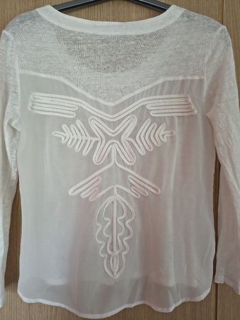 Pull léger en lin bio et polyester recyclé, Ekyog, S