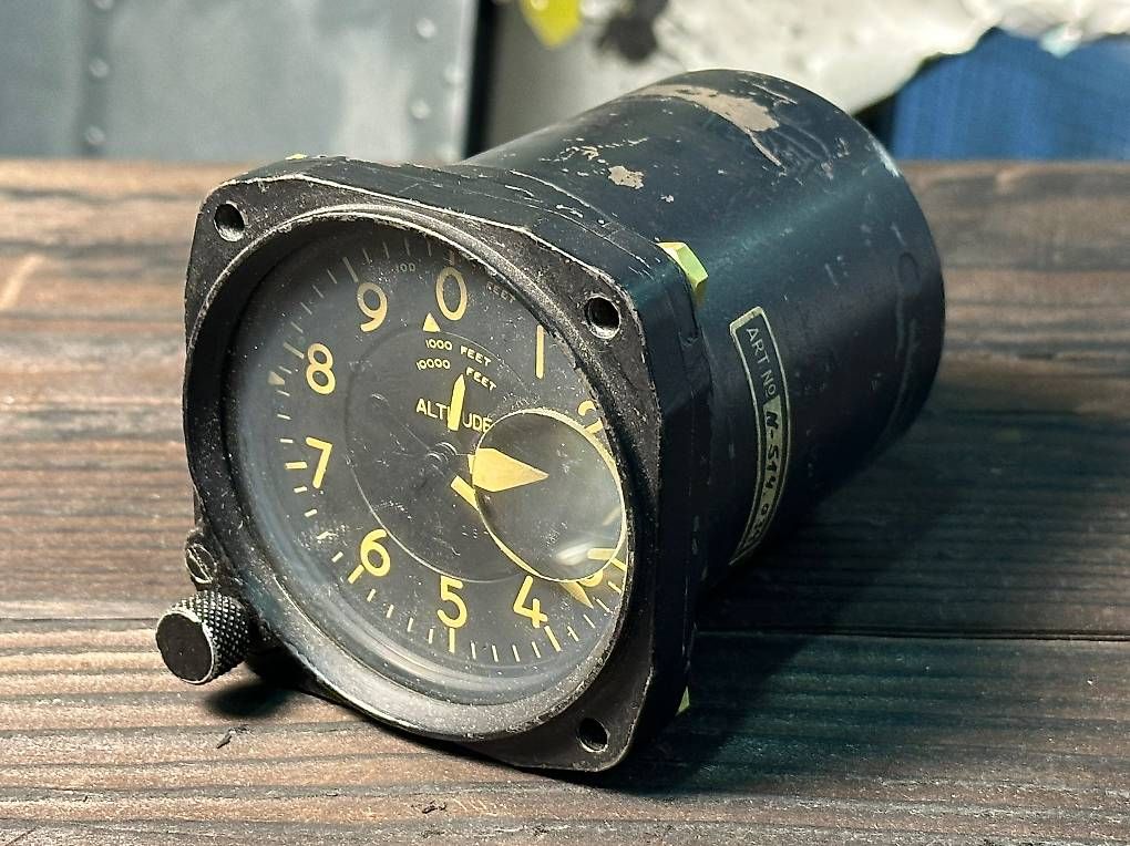 Misurare: USAAF Cockpitibstrument Höhenmeter 2.WK – Usato da Pfäffikon ZH venduto da Accuface 4