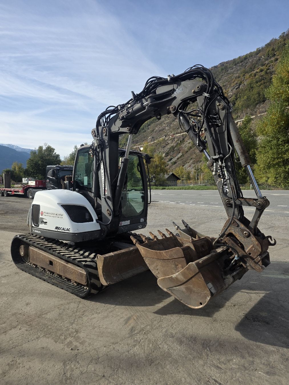Bagger: Raupenbagger Bagger Mecalac 8MCR – Gebraucht aus Gamsen von Melo89 1