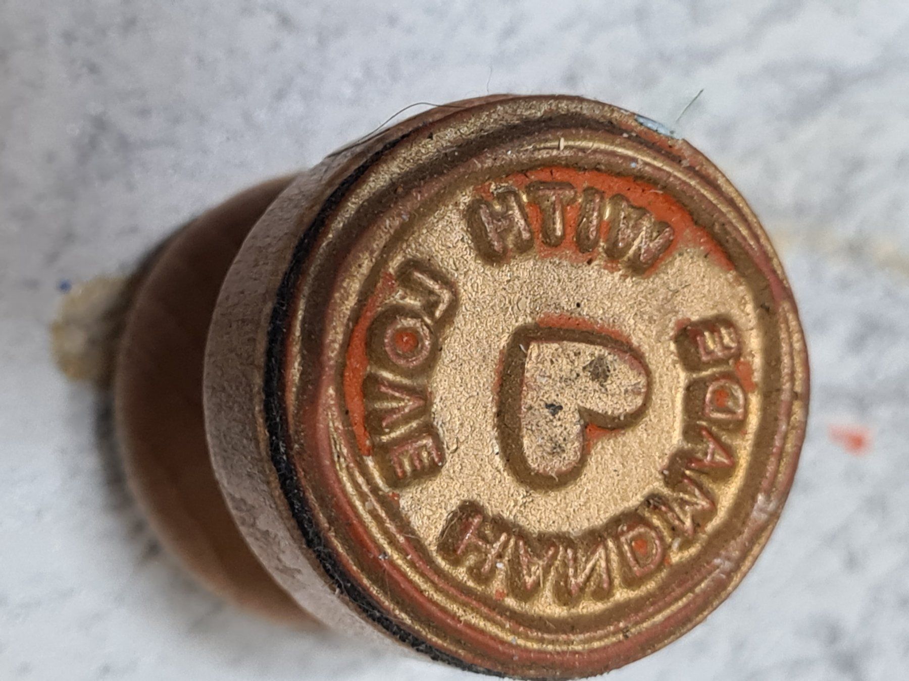 Stempel: Stempel, Ø 3 cm – Gebraucht aus Amriswil von kleindeko 1