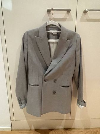Grauer Blazer von Reiss in Grösse 38