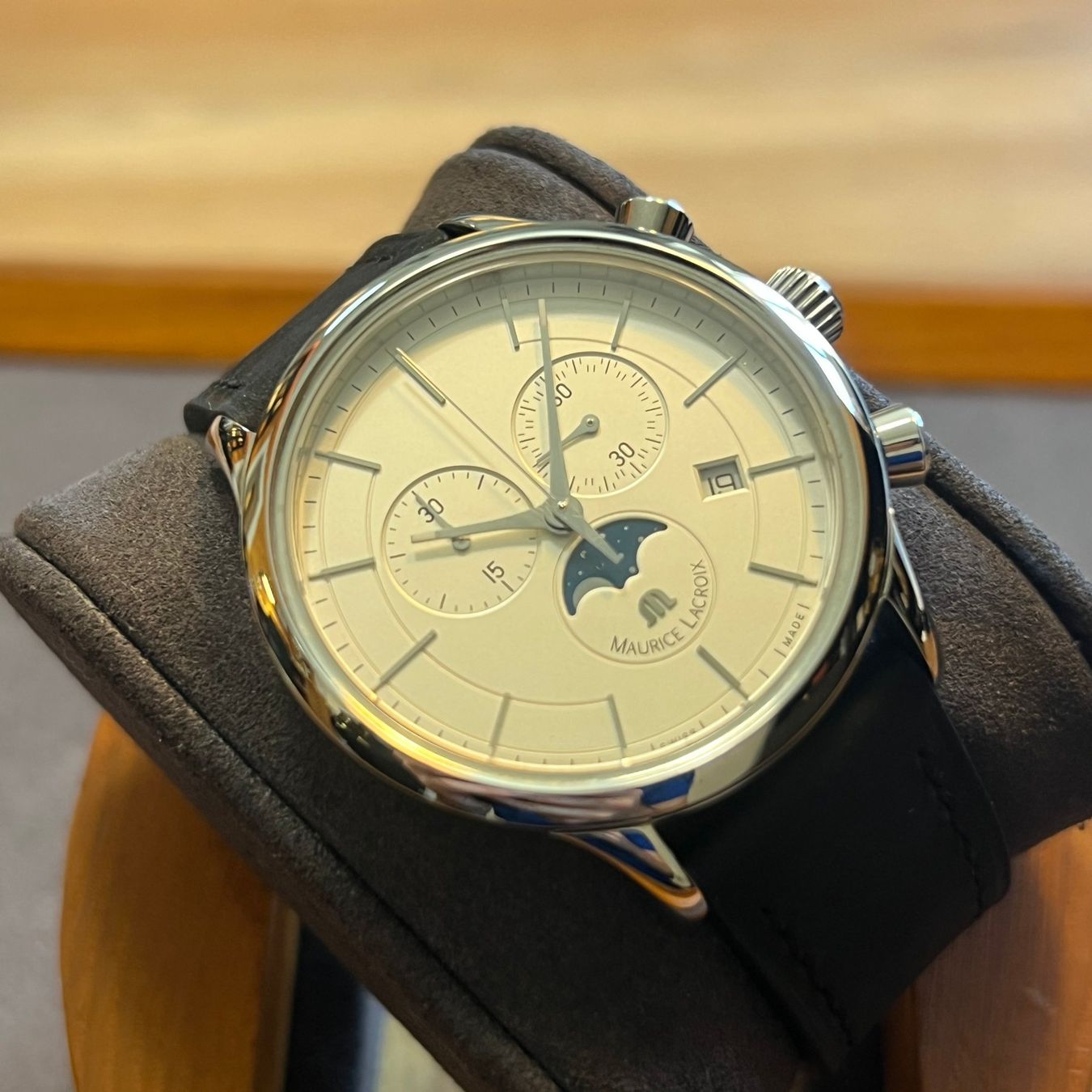 Maurice Lacroix Uhren: Maurice Lacroix Les Classiques Chronograph LC1148 – Gebraucht aus Carouge GE von Watchaser 7