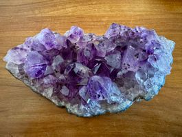 Wunderschöner Amethyst, Druse, 1.06kg, Mineral Quarz 🔝 Deko