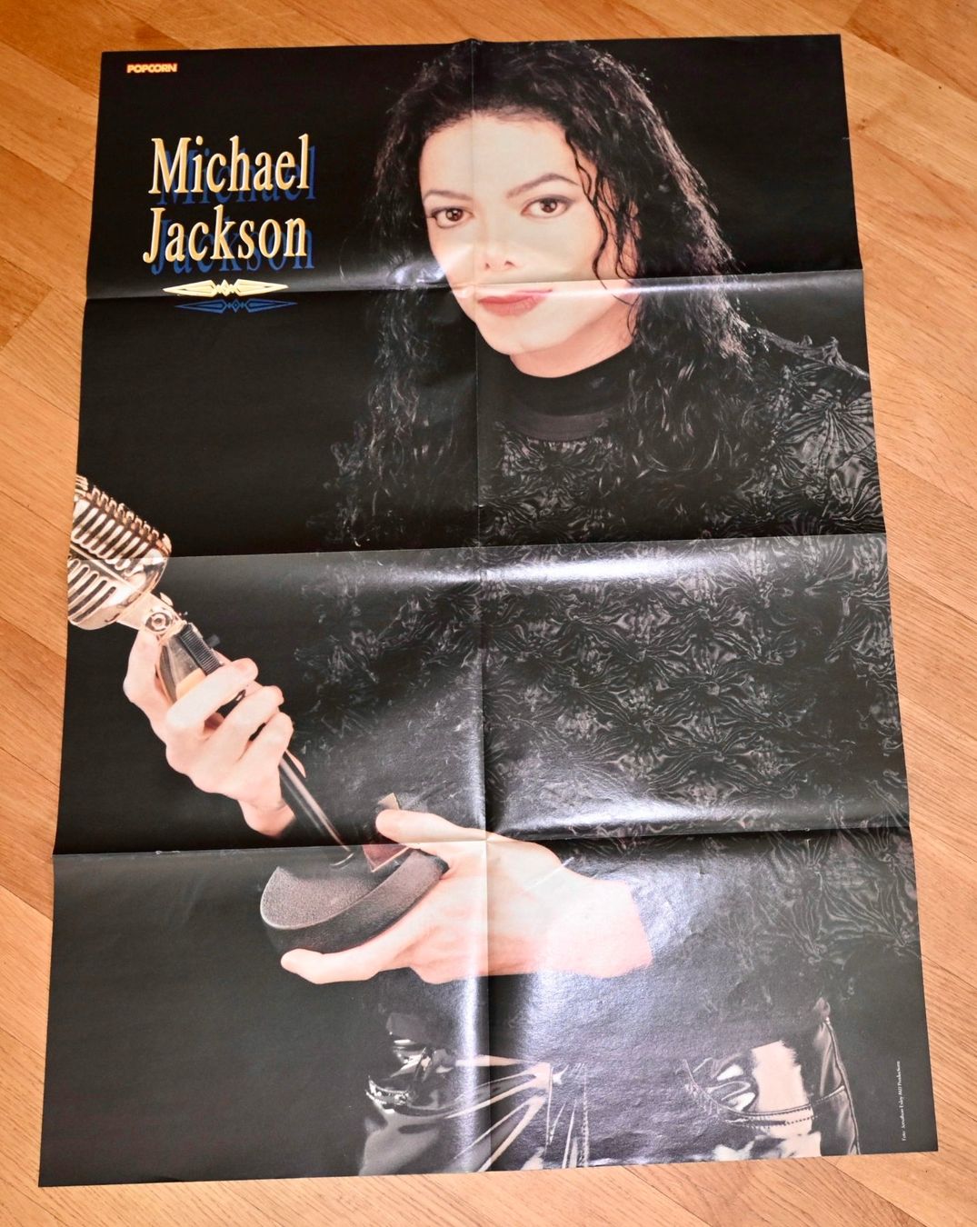 Riviste & Magazine: VINTAGE popcornPoster MICHAEL JACKSON & BATMAN FOREVER gross – Usato da Pfaffhausen venduto da mono_rec