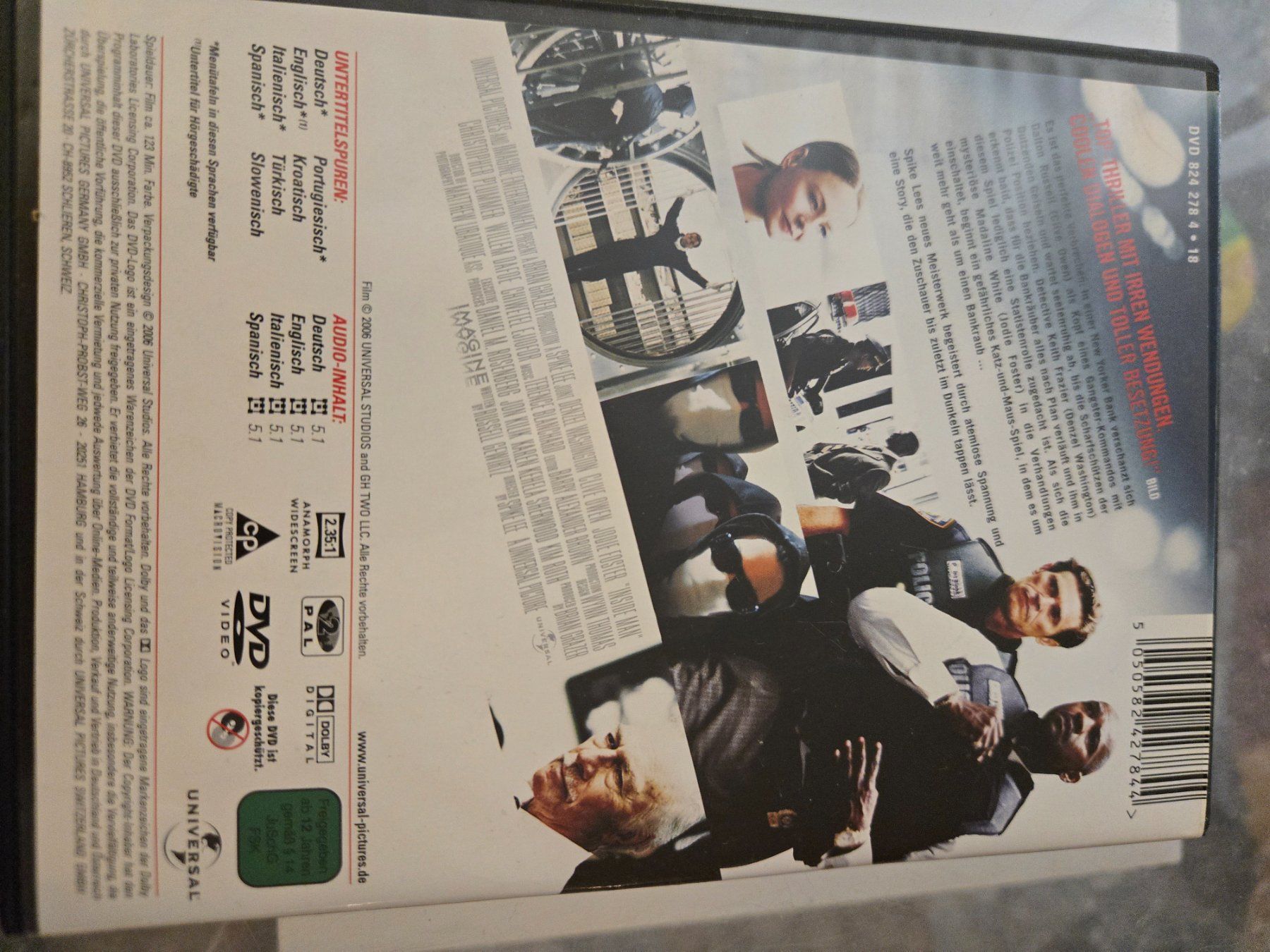 Tutti i DVDs: Inside Man DVD – Usato da Bussigny venduto da Kfdlt 1