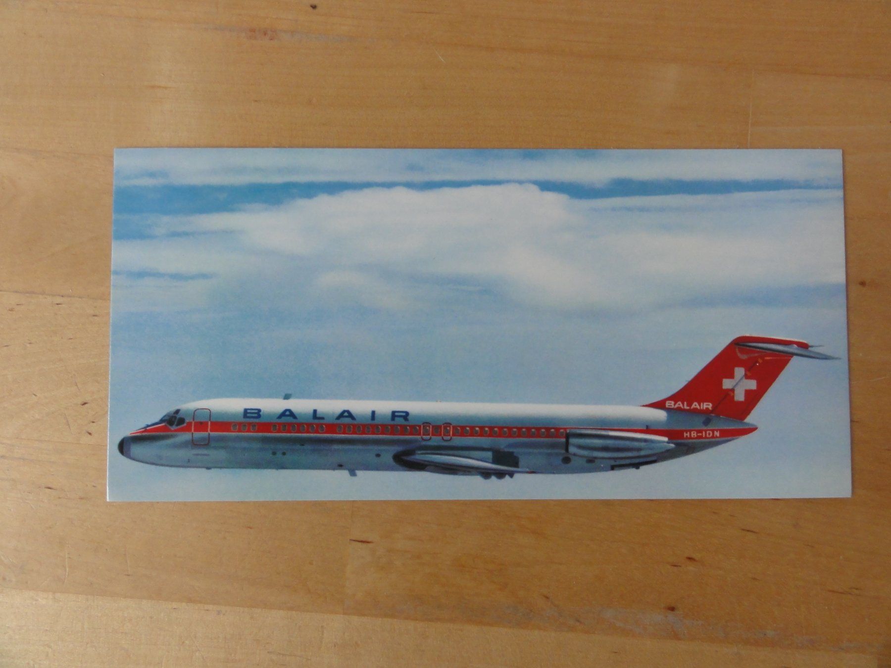 Cartoline postali: POSTKARTE "BALAIR Douglas DC-9" – Nuovo (secondo la descrizione) da zürich venduto da Goldimmund