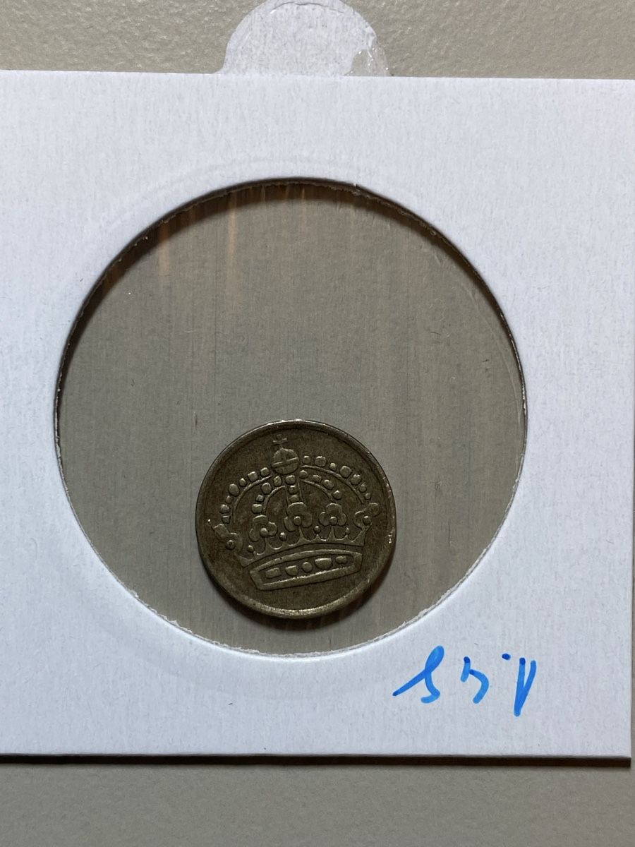 Tutti le monete: Suède - 10 öre - 1955 - AG  – Usato da Payerne venduto da Mike1682 1