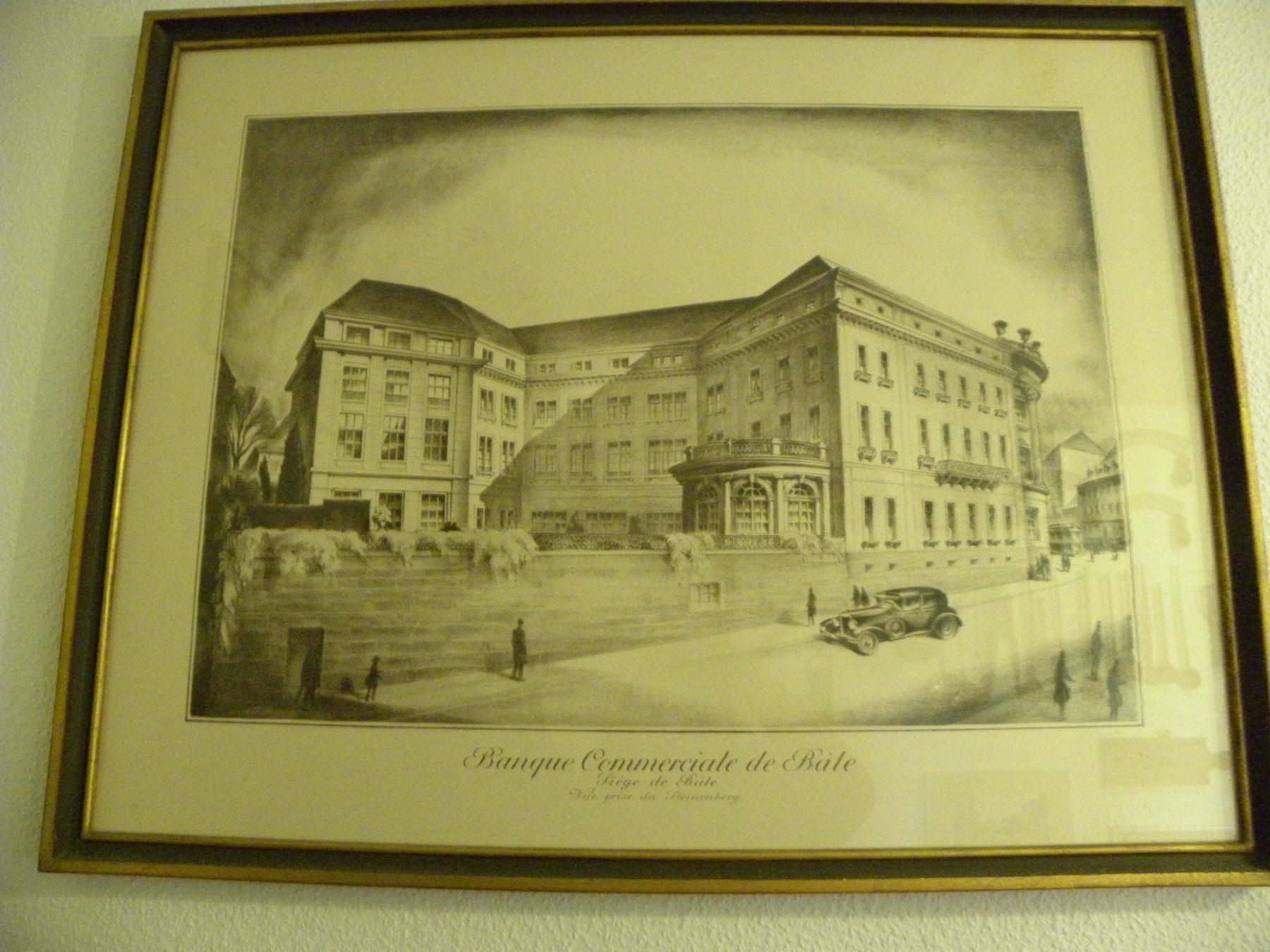 Grafiken & Lithographien: BASEL, Paul Kammüller Basler Handelsbank – Gebraucht aus Reinach von Taysalmon