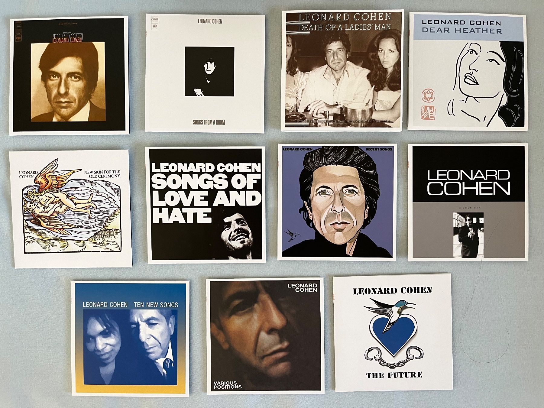 CD: Leonard Cohen - The complete studio albums collection – Usato da Le Crêt-p-Semsales venduto da staglione69 1