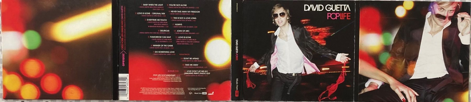 CD: DAVID GUETTA - POP LIFE – Usato da Poliez-Pittet venduto da Newtown-Records 3