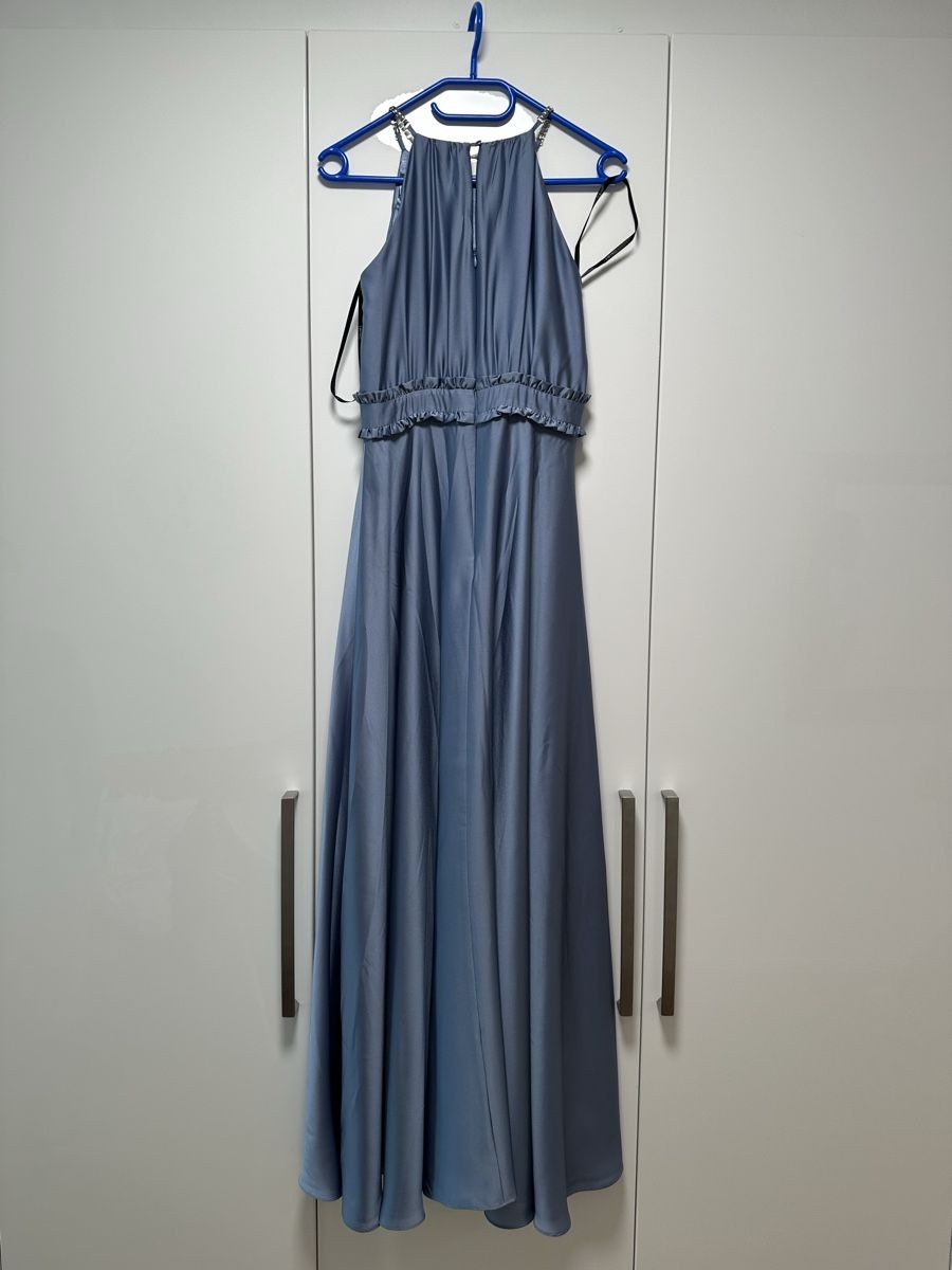 Kleider: Abendkleid Swing blau Grösse 36 mit Schlitz – Neu (gemäss Beschreibung) aus Glattbrugg von SMusic98 8
