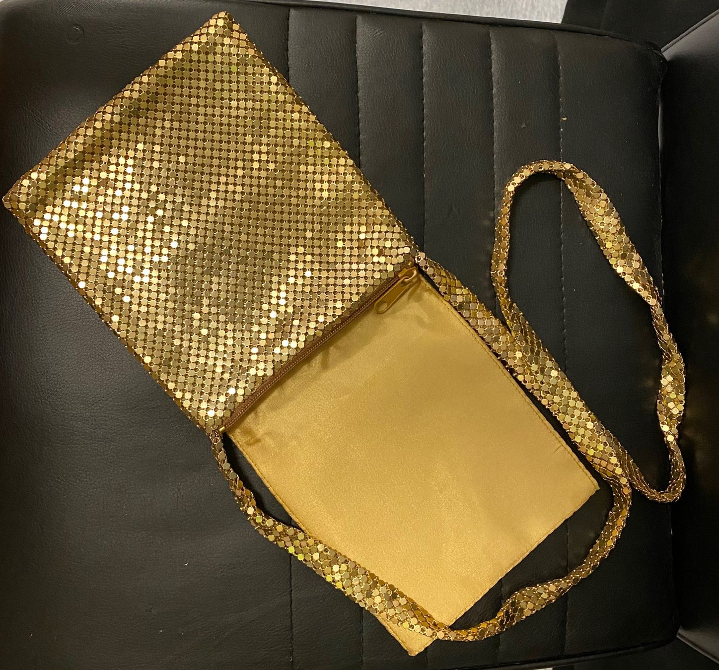Borse da donna: Abendtasche goldfarben – Nuovo (secondo la descrizione) da Zollikon venduto da TimeIsMoney 3
