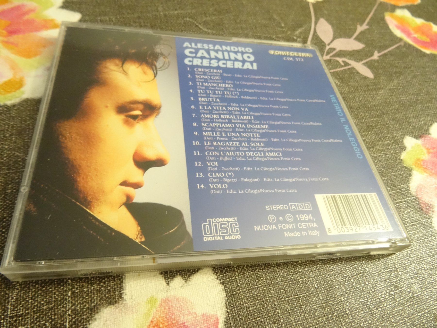 CD: Alessandro Canino - Crescerai CD – Usato da Olten venduto da Disc-Ausverkauf 1