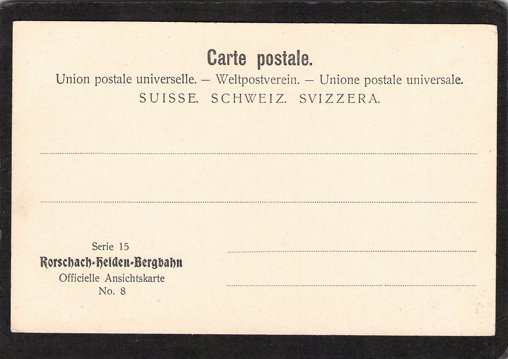 Cartoline postali: Heiden AR , Hôtel Freihof – Usato da Reichenburg venduto da Pipo-67 1