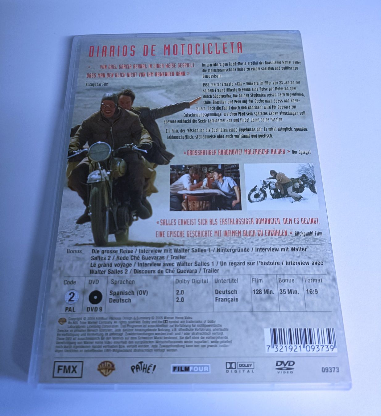 Alle DVDs: Diarios de Motocicleta | DE, ESP – Gebraucht aus Köniz von Movieportal007 1