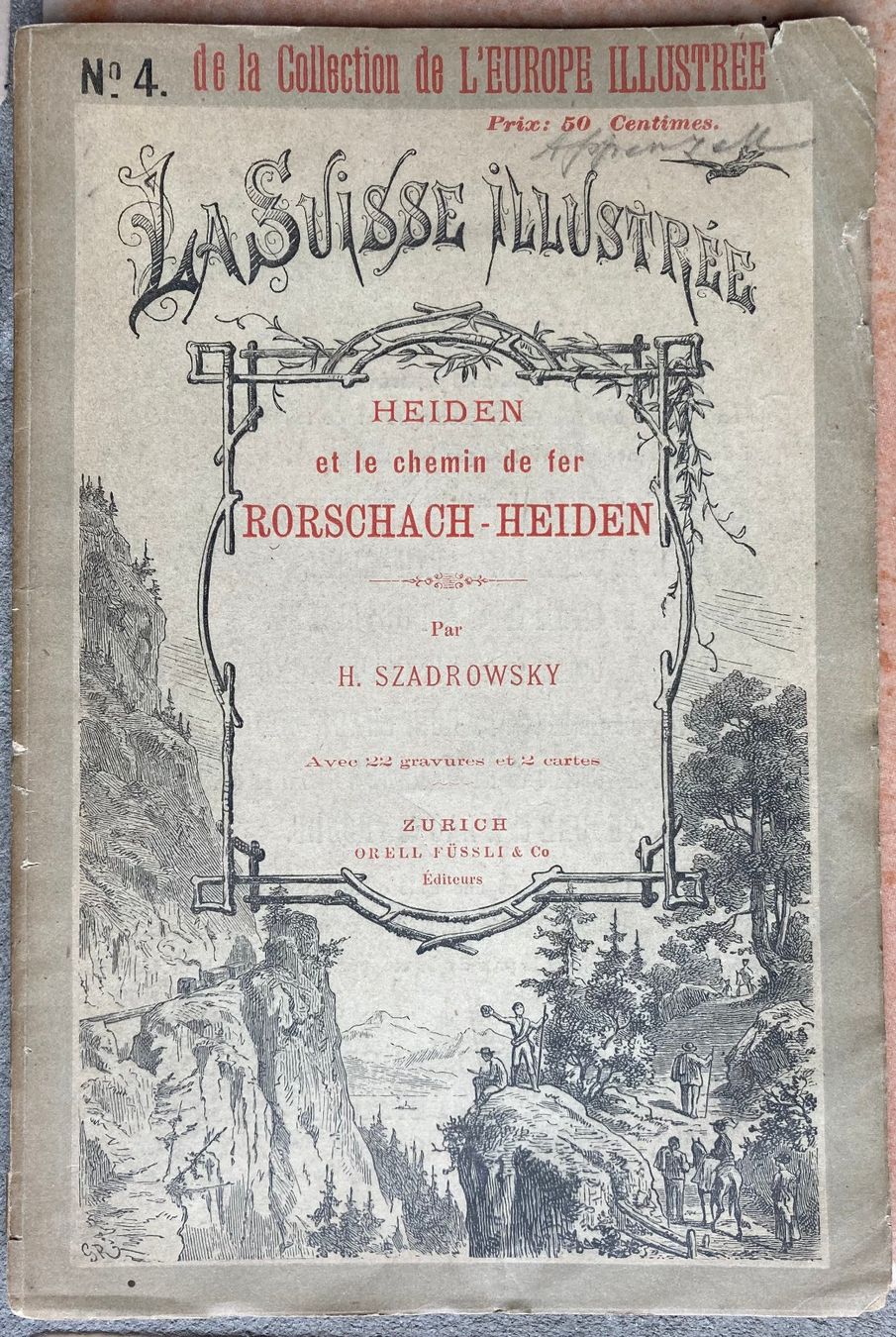 Bücher: Heiden et le chemin de fer Rorschach-Heiden - 1880 – Gebraucht aus Versoix von Decapod