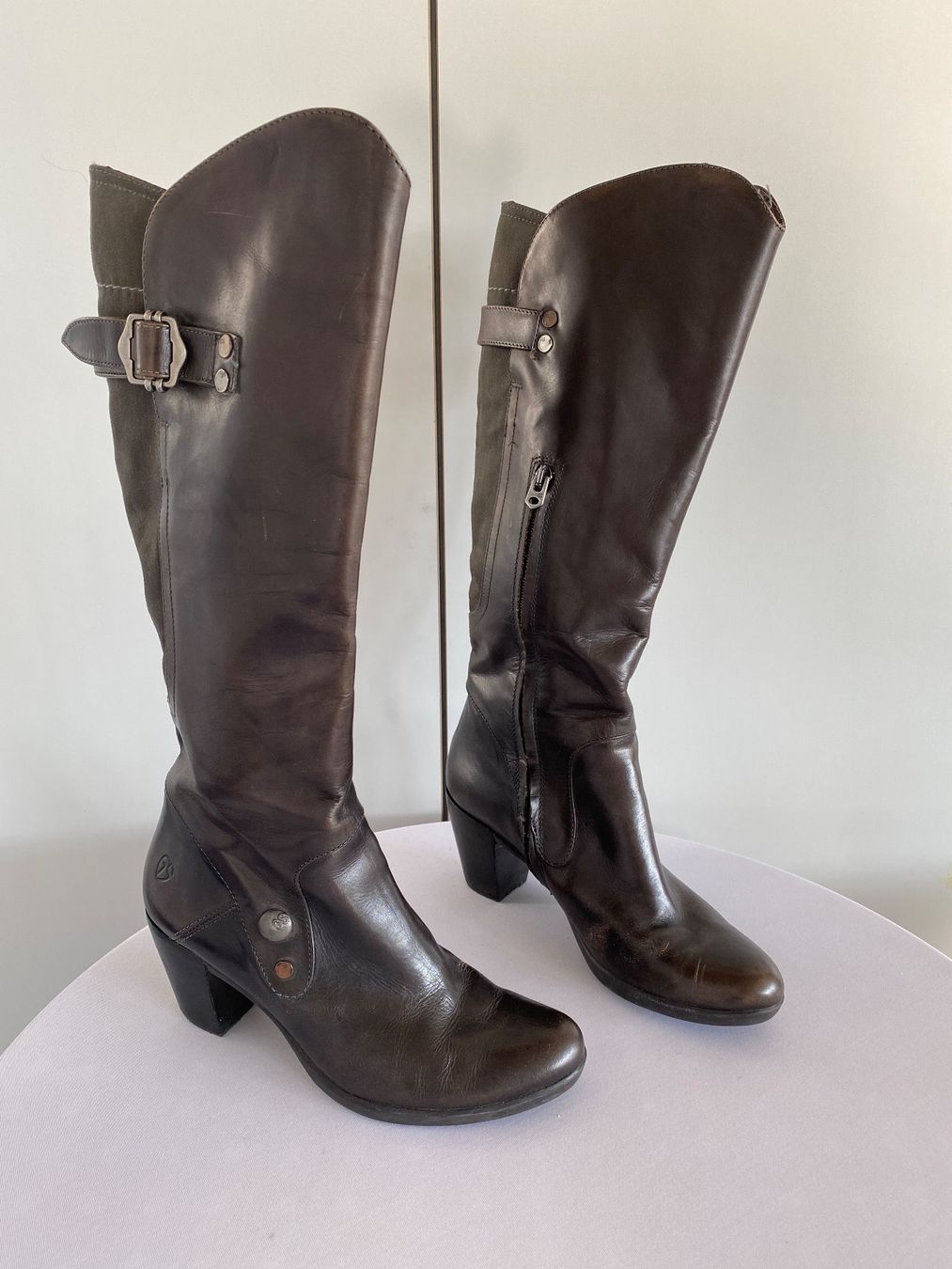 G-Star Scarpe da donna: G-Star Stiefel aus Leder  Gr.40 – Usato da Bern venduto da lolapennt 3