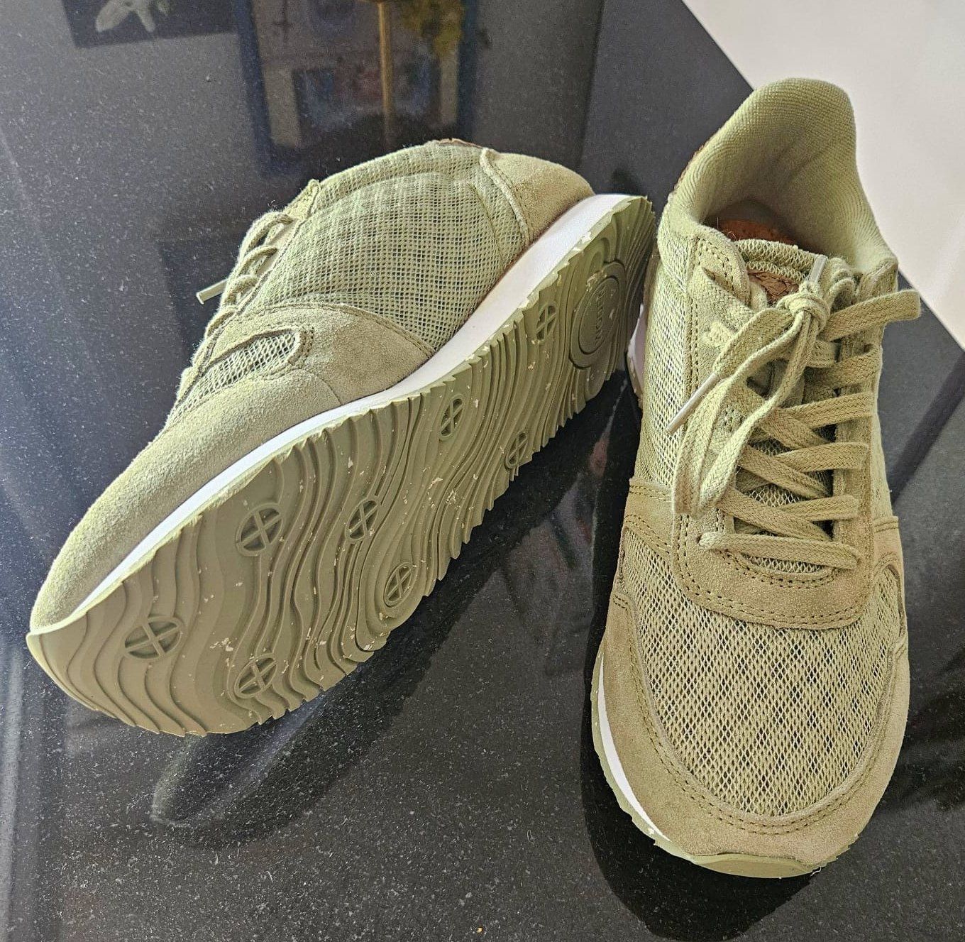 Scarpe da donna: Ydun Suede Mesh II - Dusty Olive – Nuovo (secondo la descrizione) da Schlieren venduto da Mmm234 1