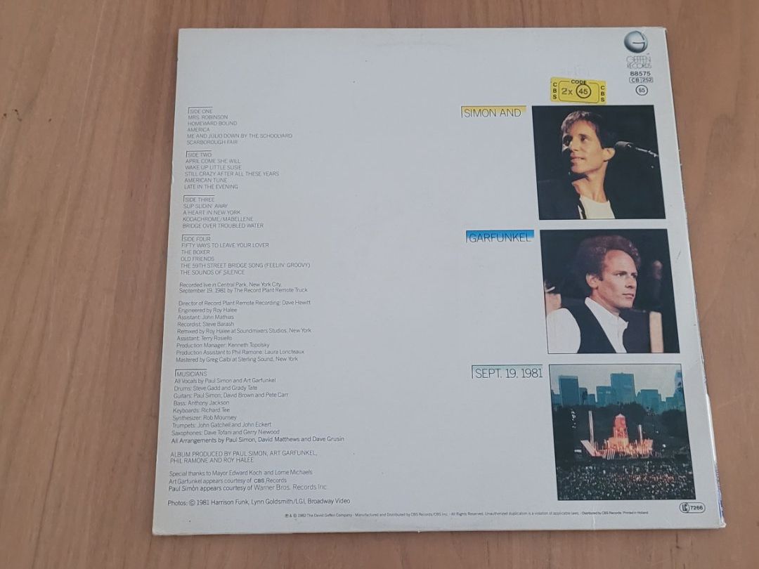 Dischi in vinile: DLP Simon & Garfunkel – Usato da Martigny venduto da MZ-67 2